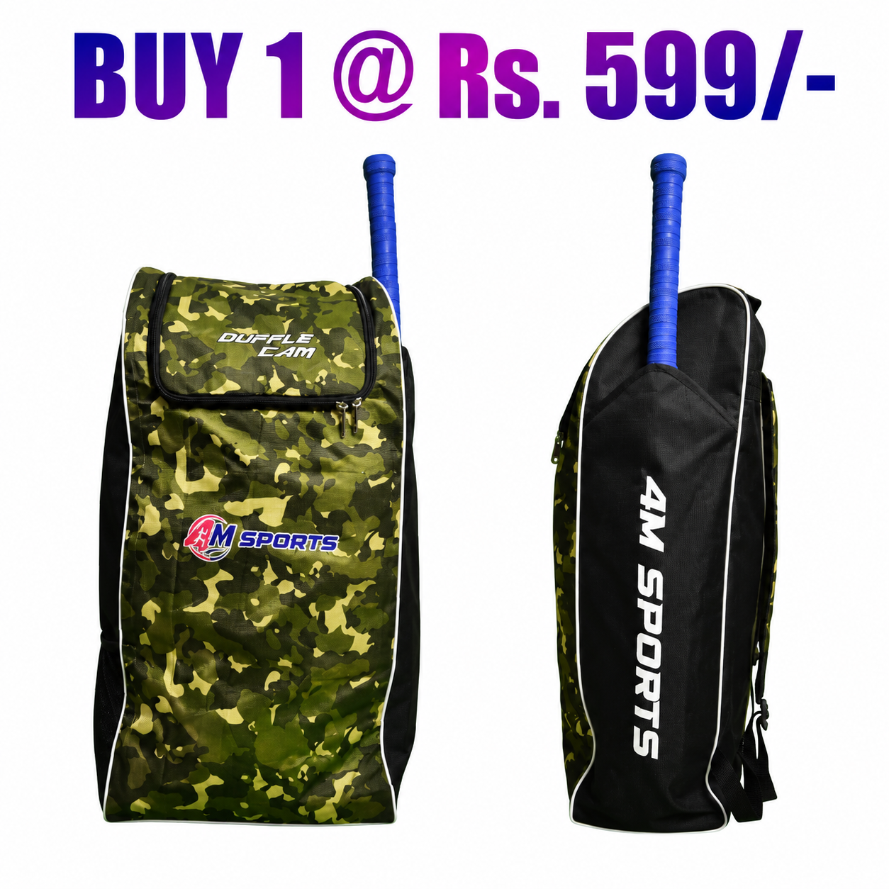 4M Sports - Kit Bags - Duffle Cam